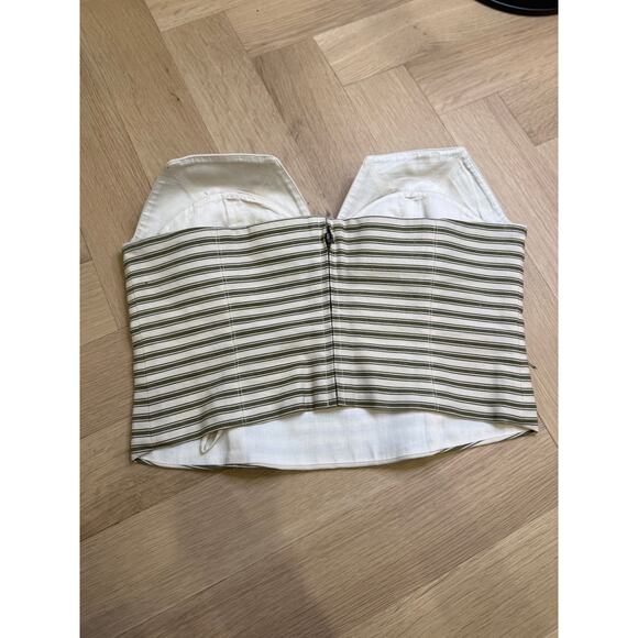 Mara Hoffman Suki Striped Bustier Top - Womens	2 - Picture 6 of 8